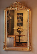 Antique Gold Leaf French Mirror