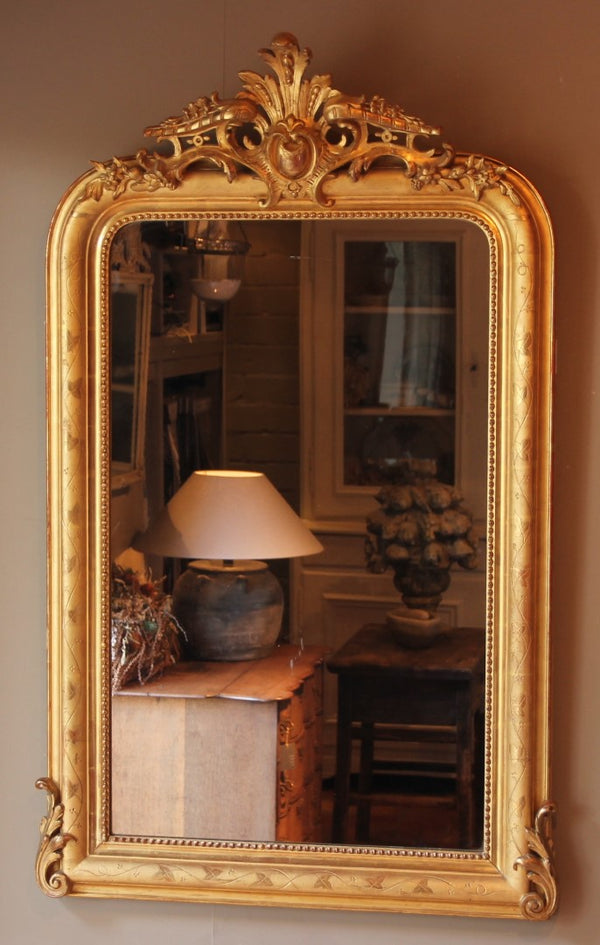 Antique Gold Mirror