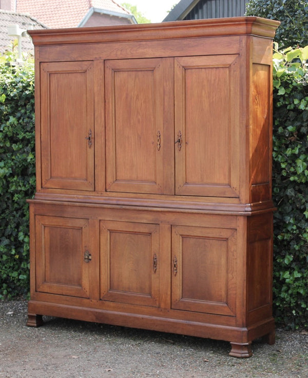 Antieke Franse Zesdeurskast - 0161.K