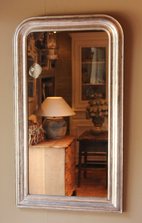 Antique Silver Leaf Mirror