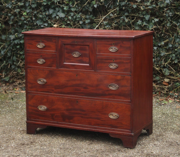 Antieke Mahonie Ladenkast - 0203.D