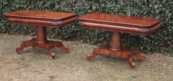 Antique Set of 2 Console Tables