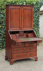 Antique English Bureau Bookcase