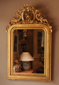 Antique French Gold Mirror