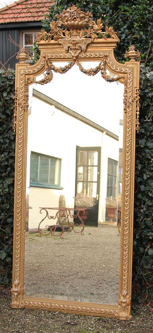 Large Antique Mirror