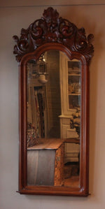Antique Wooden Mirror