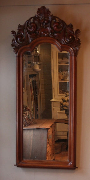 Antique Wooden Mirror