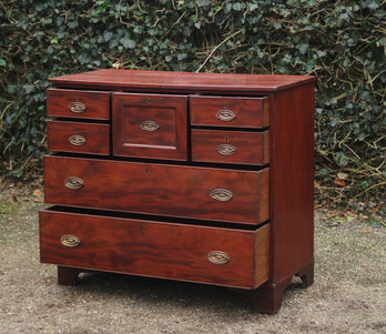 Antieke Mahonie Ladenkast - 0203.D
