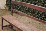 Antieke Beschilderde Bank - 0219.D