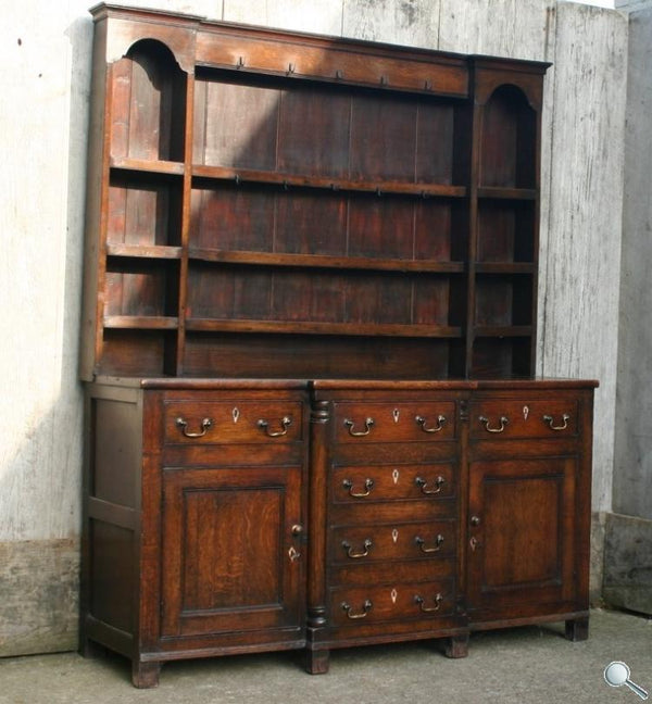 Antieke Breakfront Dresser - 0002.K