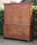 Antique French Six-Door Wardrobe