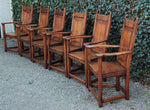 Set van 6 antieke Armstoelen - 0174.D