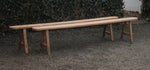 Antique Set of French Wooden Benches