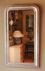 Antique Silver Leaf Mirror