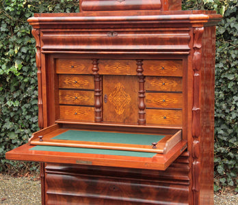 Antieke Duitse Secretaire - 0101.K