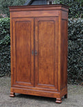Antique French Two-Door Wardrobe