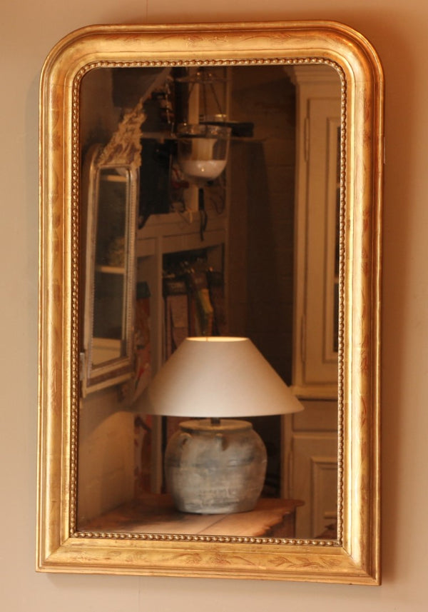 Antique Gilded Mirror