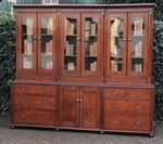 Large Antique English Display Cabinet