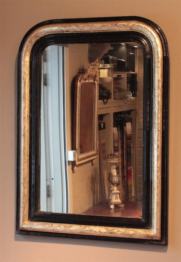 Antique French Sleek Mirror