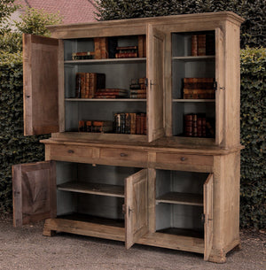 Antieke  Franse Zesdeurs Kast - 0180.K