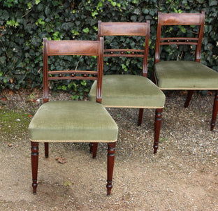 Antieke Set van 6 Eetkamerstoelen - 0240.D