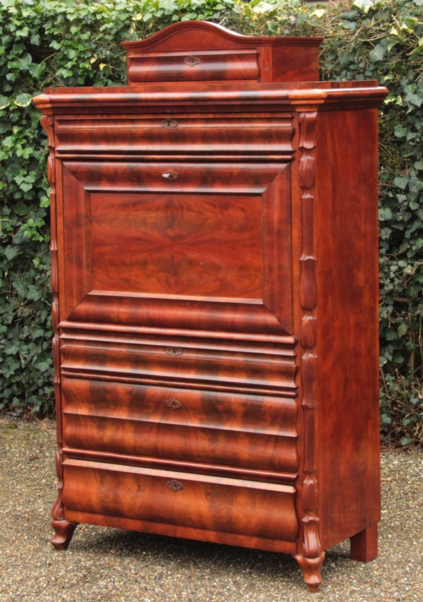 Antieke Duitse Secretaire - 0101.K
