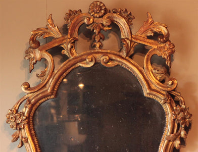 Antieke Italiaanse Spiegel - 0155.S