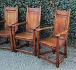 Set van 6 antieke Armstoelen - 0174.D