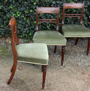 Antieke Set van 6 Eetkamerstoelen - 0240.D