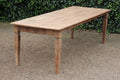 Antique Long Country Dining Table