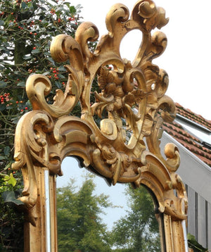 Antieke Hoge Spiegel - 0221.S