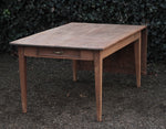 Antieke Tafel met Aanzetblad - 0446.T