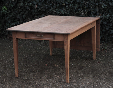 Antieke Tafel met Aanzetblad - 0446.T