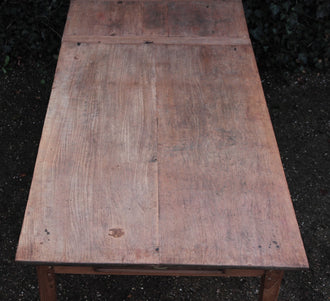 Antieke Tafel met Aanzetblad - 0446.T