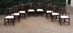 Antieke Set van 8 Eetkamerstoelen - 0252.D